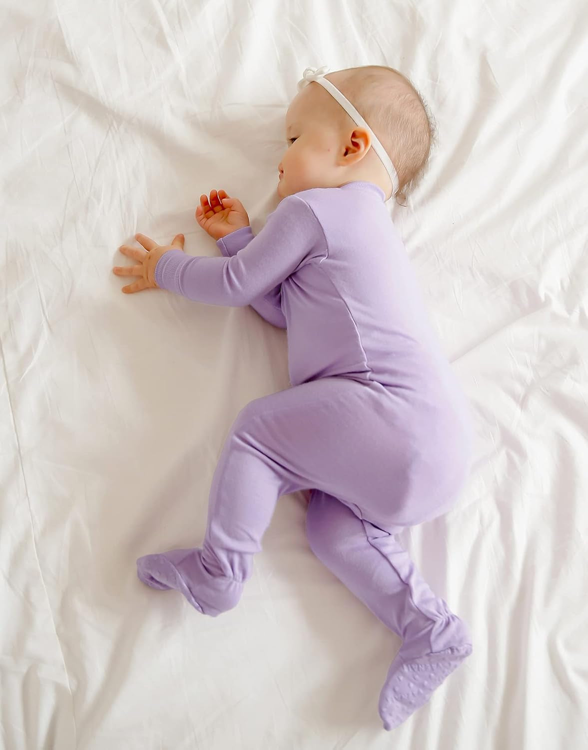 Infant Toddler Boys Girls Footed One-Piece Sleep and Play Premium Modal Pajamas 1-2 Pieces