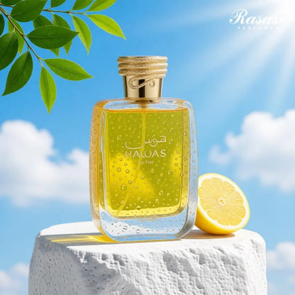 RASASI Hawas For Her - Eau de Parfum 100ML (3.4 OZ) - Premium Arabian Perfume For Women, A Signature Women Perfume Long-Lasting Fragrance For All Day