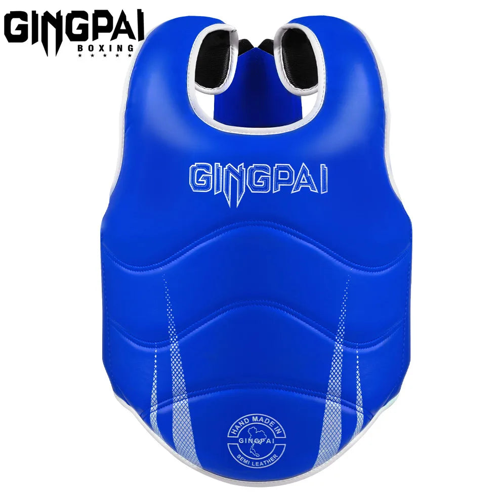 Boxing Chest Guard MMA Kickboxing Body Protector Martial Arts Rib Shield Taekwondo Training Vest Armour Heavy Punch Uniform ﻿