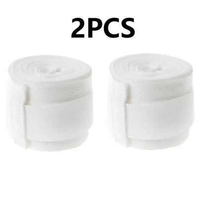 2PCS 1.5/2/3/5M Boxing Training Bandages Cotton Sports Bandages Sanda Kick Boxing Mma Hand Gloves Wraps Belt Boxing Sports Strap