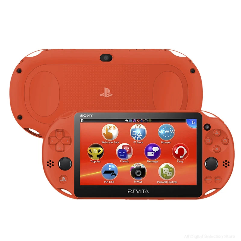 Original Sony PSVita 2000 PS Vita 2000 Slim Console With PKGJ Store Free Games 64GB/128GB Memory Card PSV2000