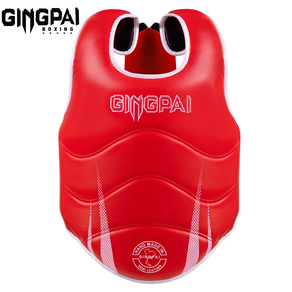 Boxing Chest Guard MMA Kickboxing Body Protector Martial Arts Rib Shield Taekwondo Training Vest Armour Heavy Punch Uniform ﻿
