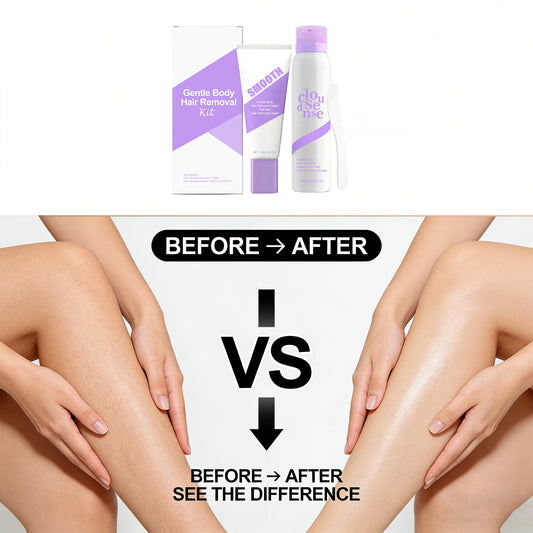 Painless Hair Removal Set for Underarm Private Body Leg Gentle Non-irritating Smooth Hair Growth Inhibitor Body Care for Women