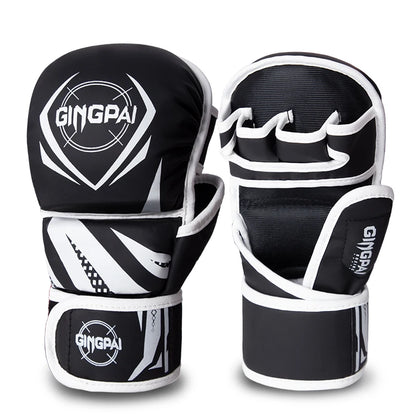 Professional MMA Boxing Gloves Half Finger Boxing Set for Children and Adults Thickened Muay Thai Fighting Sandbags for Men and