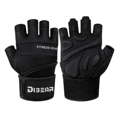 Bodybuilding Gym Gloves Powerlifting Dumbbell Kettlebell Crossift Training Fitness Gloves For Man Women Home Workout