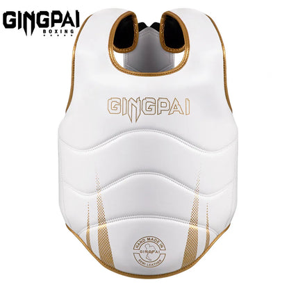 Boxing Chest Guard MMA Kickboxing Body Protector Martial Arts Rib Shield Taekwondo Training Vest Armour Heavy Punch Uniform ﻿