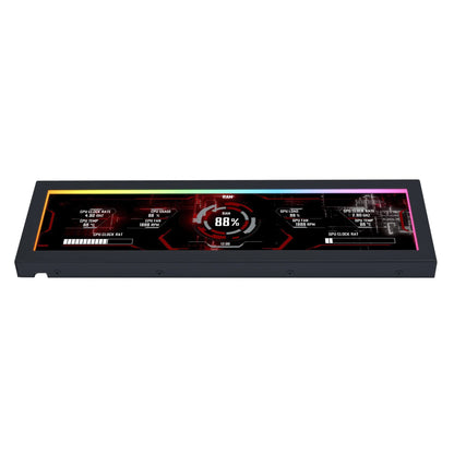 LIAN LI 8.8 Inch Universal Screen 1920x480 Resolution IPS LCD Display for PC Case (SM088X/SM088W)