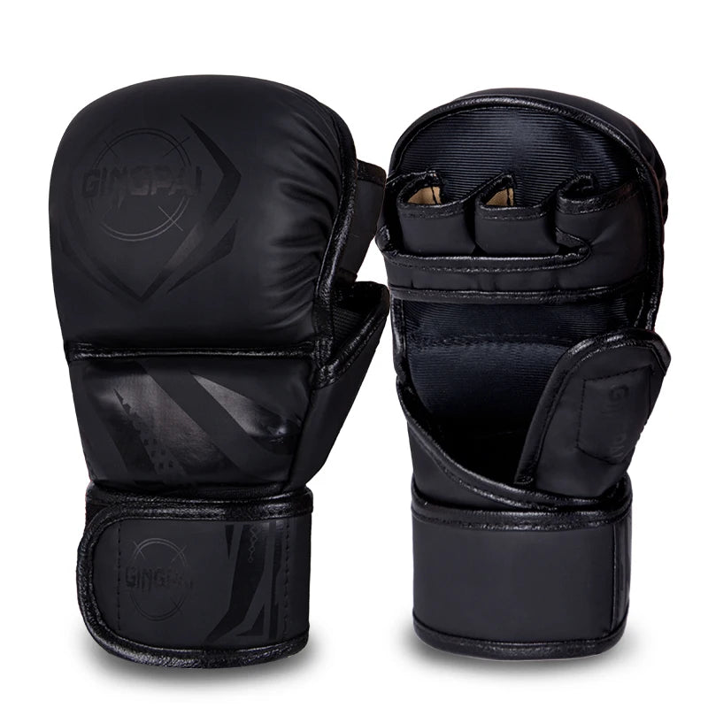 Professional MMA Boxing Gloves Half Finger Boxing Set for Children and Adults Thickened Muay Thai Fighting Sandbags for Men and