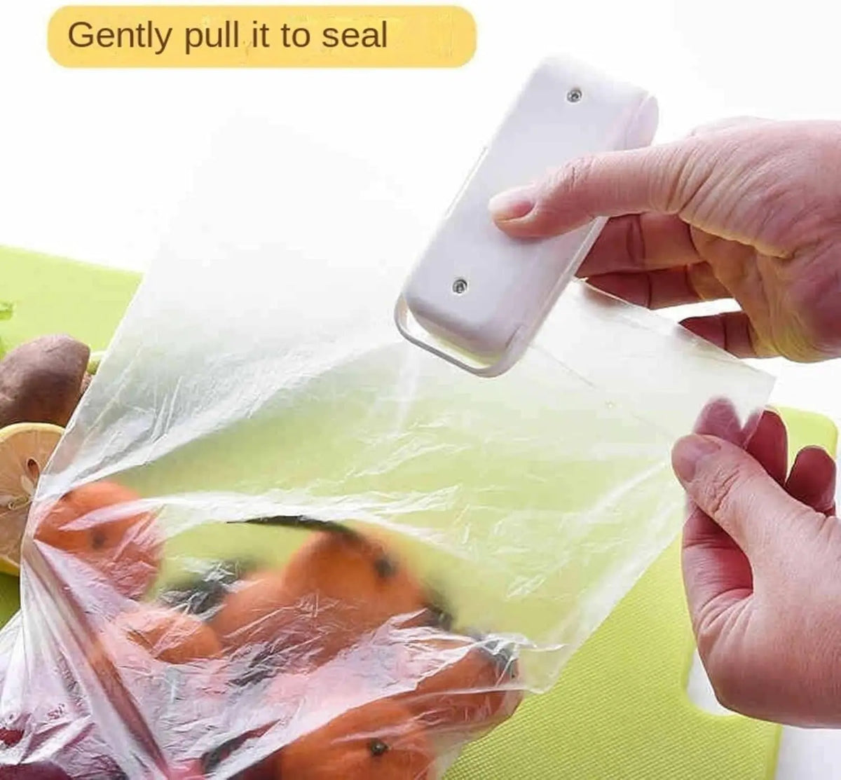 Mini Heat Bag Seal Machine Thermal Plastic Food Package Sealer Airtight Storage for Kitchen Home Preservation