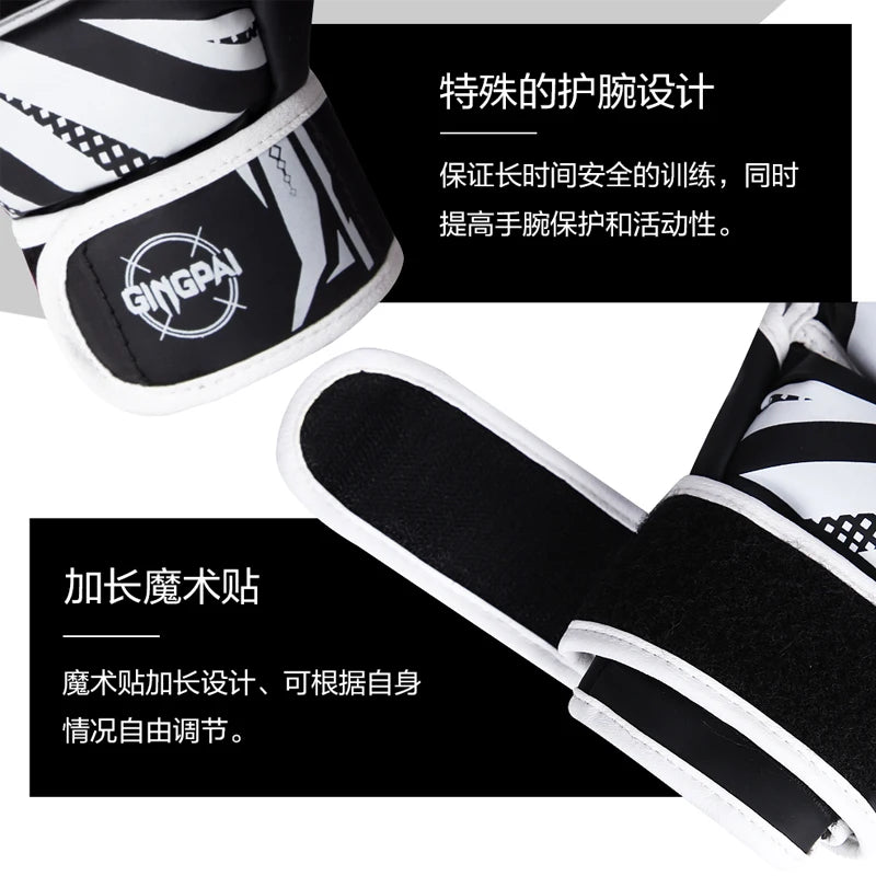 Professional MMA Boxing Gloves Half Finger Boxing Set for Children and Adults Thickened Muay Thai Fighting Sandbags for Men and