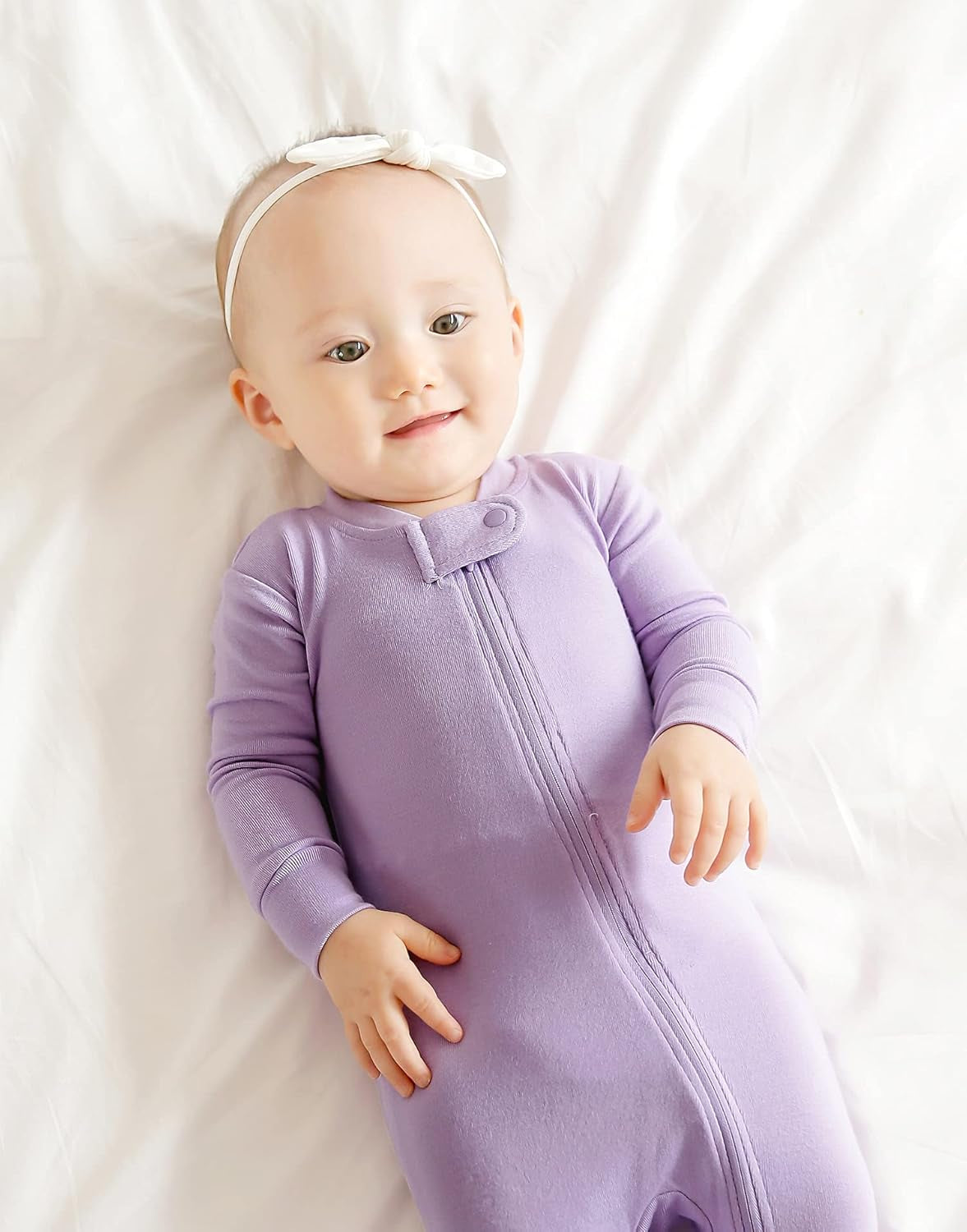 Infant Toddler Boys Girls Footed One-Piece Sleep and Play Premium Modal Pajamas 1-2 Pieces