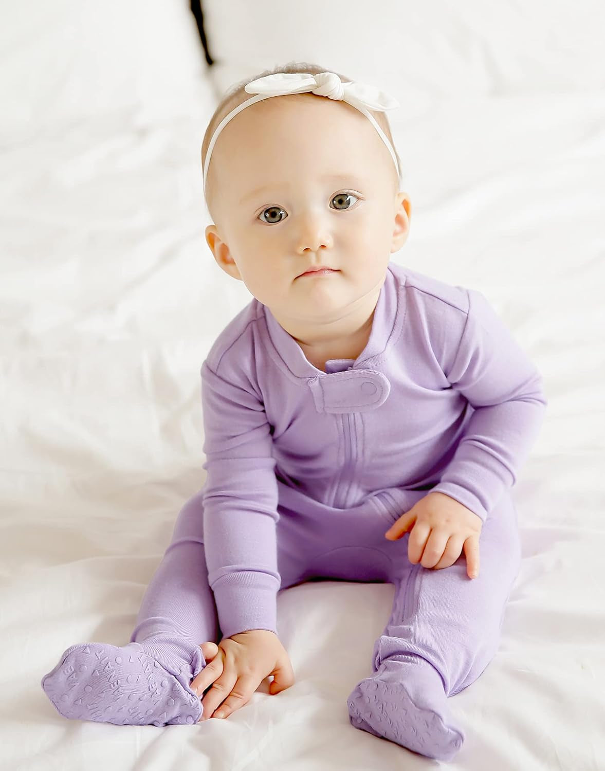Infant Toddler Boys Girls Footed One-Piece Sleep and Play Premium Modal Pajamas 1-2 Pieces